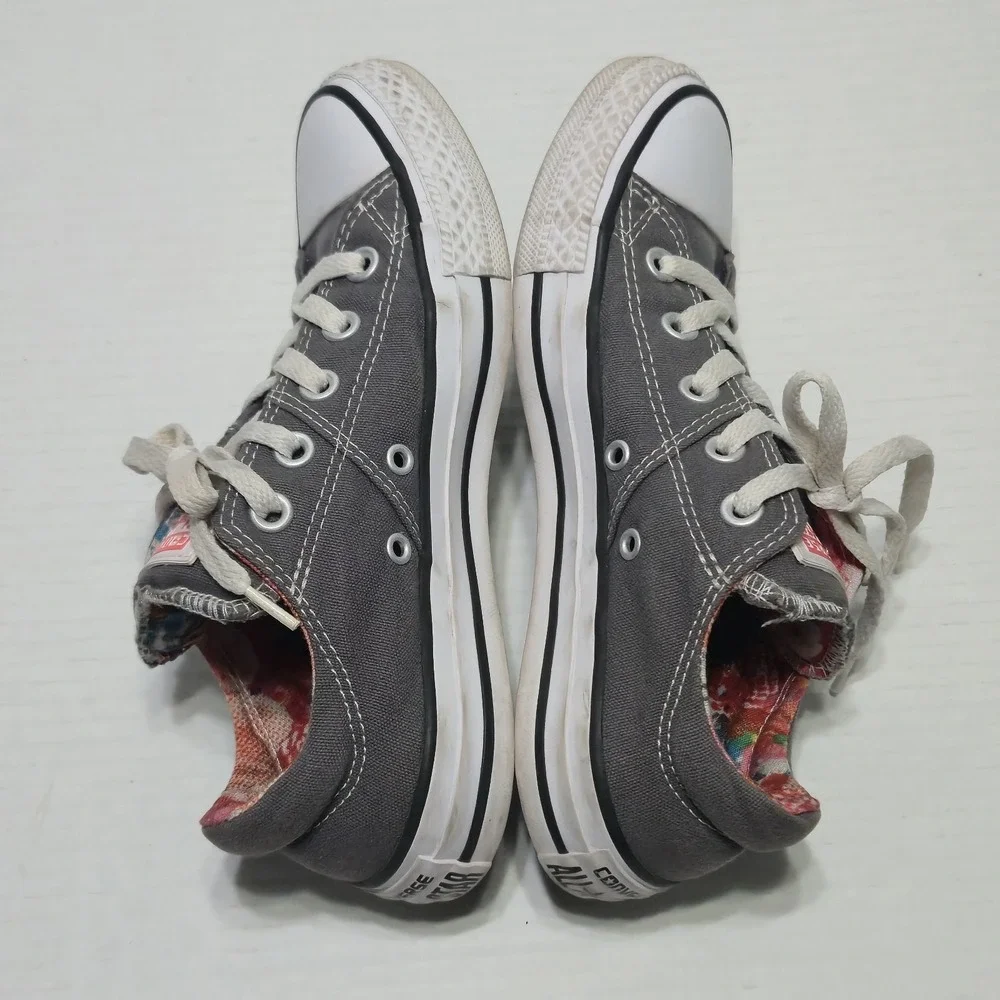Converse Women's Chuck Taylor All Star Madison Sneaker Size 6 Grey colorful